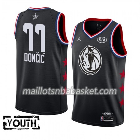 Maillot Enfant Dallas Mavericks Luka Doncic 77 2019 All-Star Jordan Brand Noir Swingman Maillot Enfant Dallas Mavericks Luka Doncic 77 2019 All-Star Jordan Brand Noir Swingman